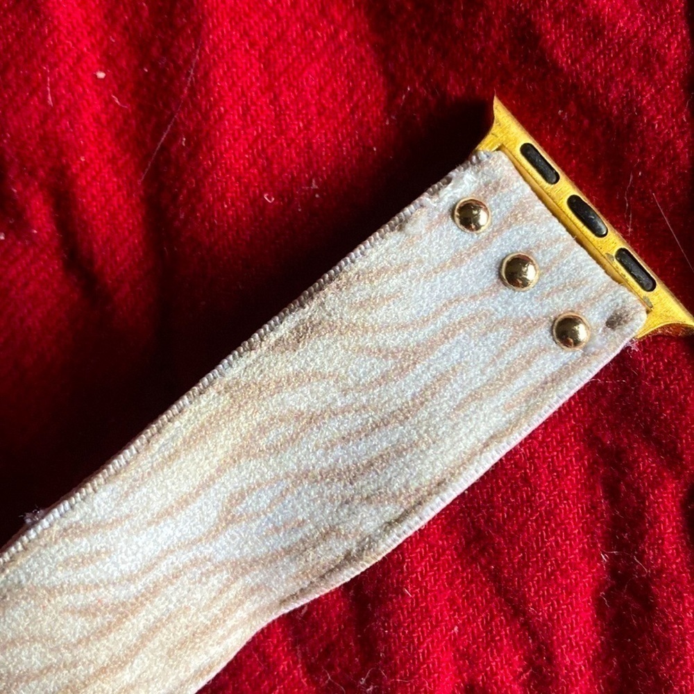 APPLE Watch band- zebra print